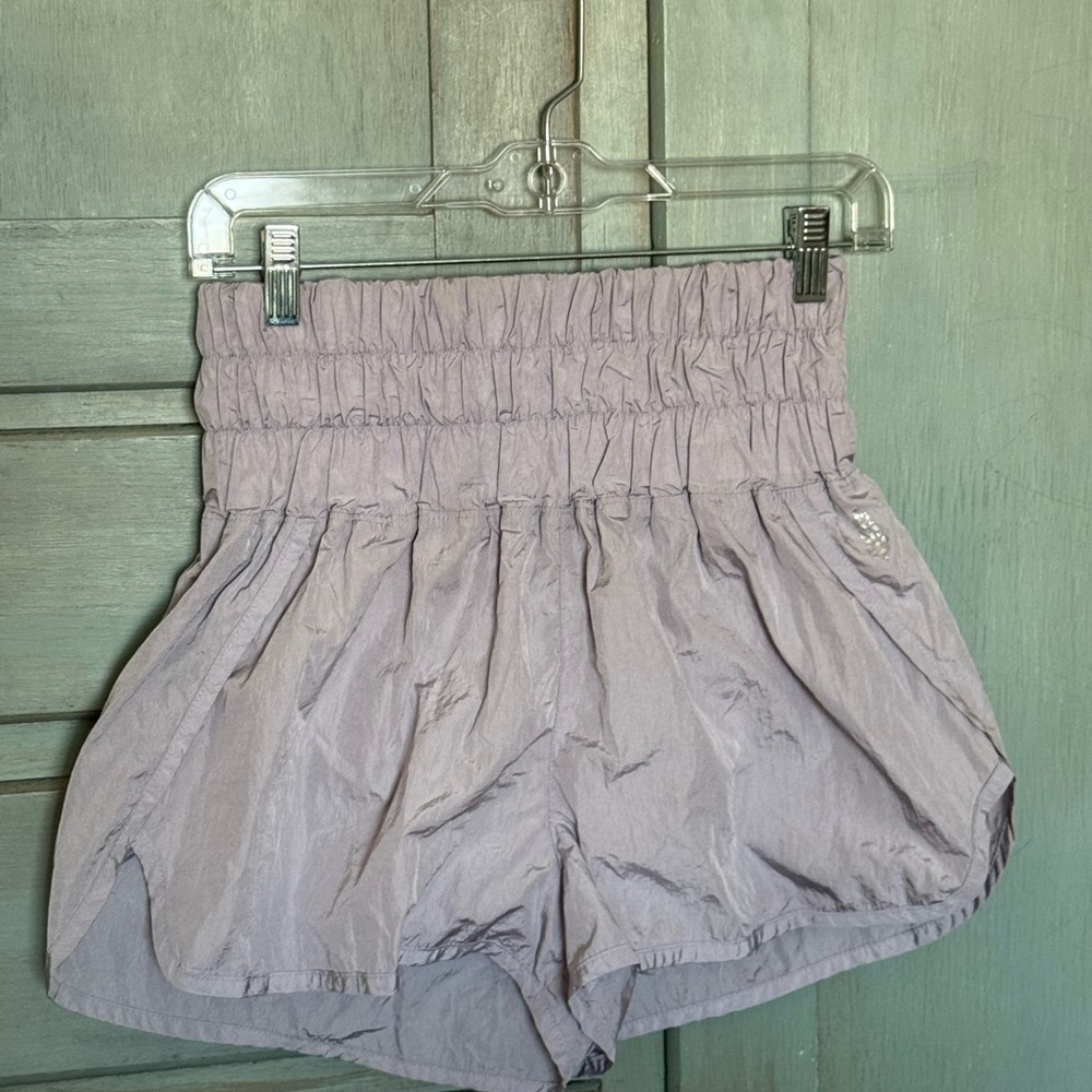 FP Movement Free People High-Waisted Lavender Shorts‎